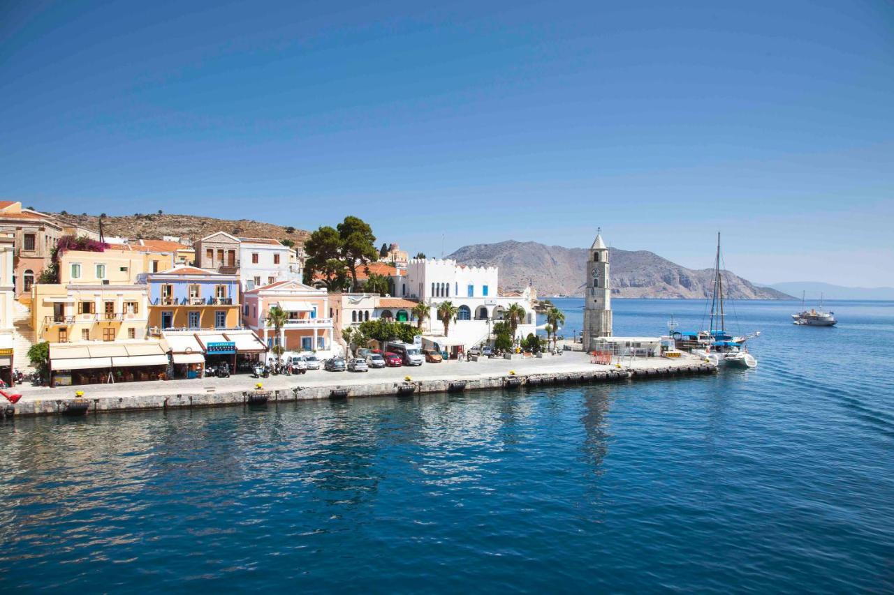 Cozy Apartments In Symi Center Экстерьер фото